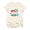 Simply Sage Market Holly Jolly Babe Snowflakes Short Sleeve Tee - 2 of 4
