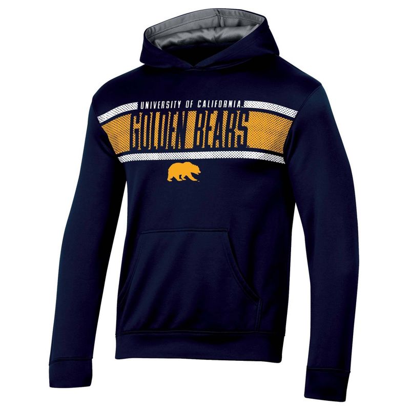 NCAA Cal Golden Bears Boys&#39; Poly Hooded Sweatshirt, 1 of 4
