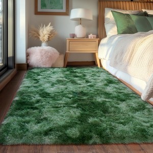 LOVEVOOK Rugs for Living Room, Fluffy Area Rugs for Bedroom, Soft Carpet Shag Kids Room Rug, Non-Slip Rugs Indoor - 1 of 4