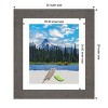 Amanti Art Rustic Plank Grey Picture Frame - 4 of 4