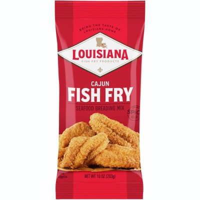 Louisiana Fish Fry Cajun Fry 10oz (Pack of 1)