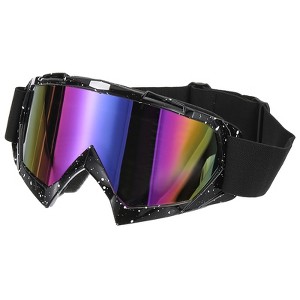 Unique Bargains Windproof Mountaineering Sky Diving Skiing Dirt Bike Goggle - 1 of 4