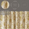 Dorset Gold Floral Panel Set of 2 84x40 - 4 of 4