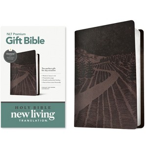 Premium Gift Bible Nlt, Filament Enabled (Leatherlike, Starlight Path Brown, Red Letter) - (Leather Bound) - 1 of 1