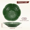Unique Bargains Ceramic Decorative Water Pattern Mini Candy Serving Platter 4.25" - 2 of 4