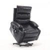 NicBex Electric Power Lift Recliner Chair for Elderly Adults,with Vibration Massage and Lumber Heat,Remote Control,Cup Holders - 4 of 4