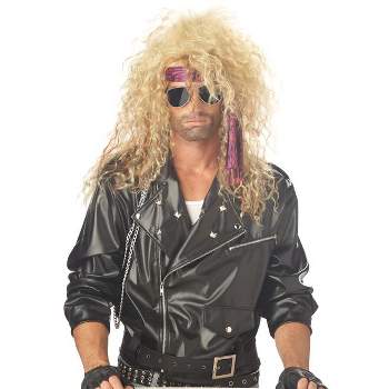 California Costumes Heavy Metal Rocker Costume Wig - Blonde