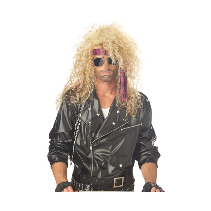 California Costumes Heavy Metal Rocker Costume Wig - Blonde, 1 of 2