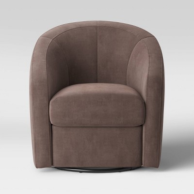 babyletto madison swivel glider navy