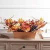 Artificial Plant - Faux 25" Peony & Pumpkin Potted Arrangement - FXP1057 - Multicolored - Safavieh - 2 of 4