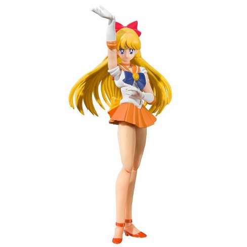 Sailor Venus Animation Color Edition S H Figuarts Bandai Tamashii Nations Sailor Moon Action Figures Target