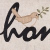 C&F Home Wreathed Birds Home Oblong Applique & Embroidered Throw Pillow - 3 of 4