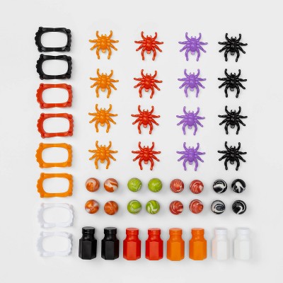 48pc Bouncing Balls/Fangs/Spiders/Bubbles Halloween Party Favors - Hyde & EEK! Boutique™