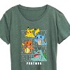 Women's - Pokémon - Stacked Logo Pikachu And Friends Short Sleeve Graphic T-Shirt - 2 of 4