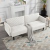 MAYEERTY 76.8¡± Modern Design  Spacious Convertible Couch Sofa Bed - 2 of 4