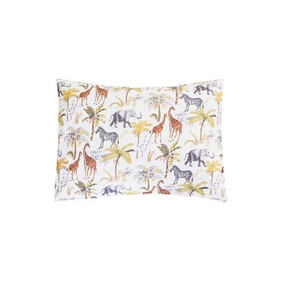 King Size Cotton Reversible Boho Jungle Print Quilt Set
