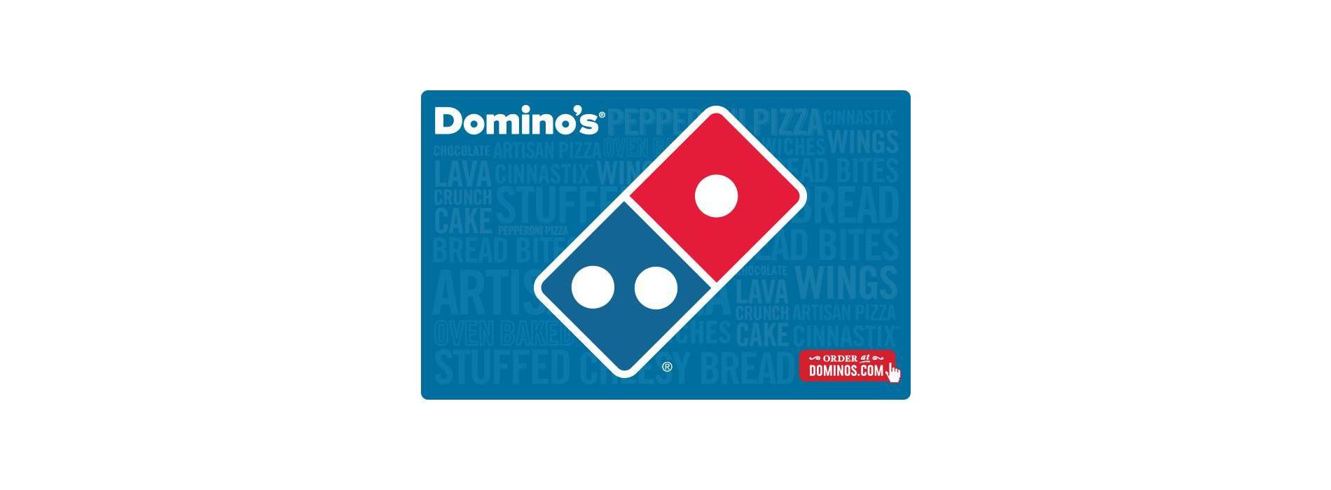 Domino's Pizza $100 Gift Card (Mail Delivery)
