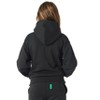 Future Planet Kids Unisex Jupiter Premium Fleece Lined Soft Cotton Pullover Hoodie Sweatshirt Loose Fit Black - 2 of 4