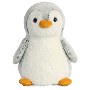 Aurora PomPom Penguin 16" Grey Stuffed Animal