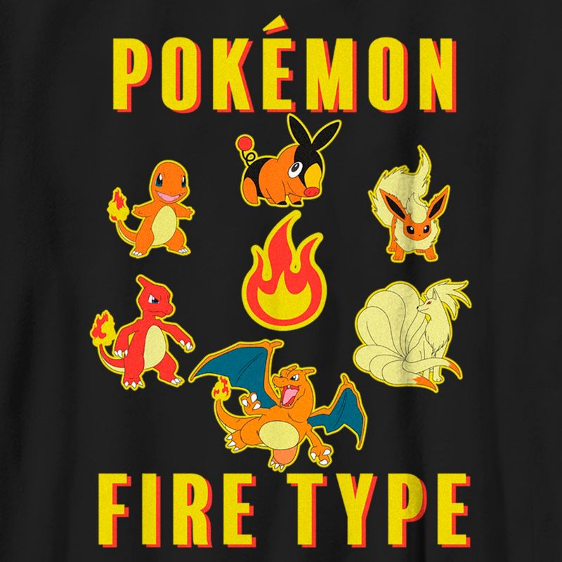 Boy's Pokemon Generations Fire Type T-Shirt, 2 of 6