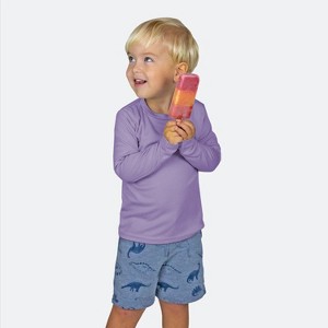Vapor Apparel UPF 50+ UV Sun Protection Toddler Long Sleeve Rash Guard Swim Shirt - 1 of 3