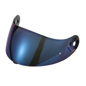 Unique Bargains X-803 Resin Motorcycle 3-Snap Helmet Visor Shield Replacement 1 Pcs - 1 of 4