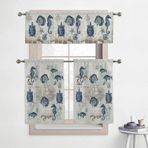 Laural Home Seaside Postcard 3-Pc. Kitchen Tier Set - 1 of 1