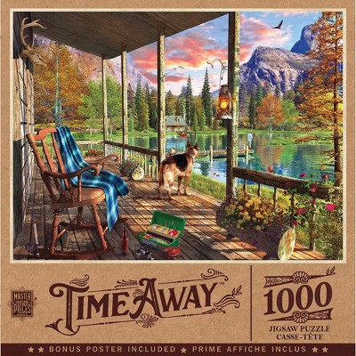 MasterPieces Time Away Sunset Ritual - Lake & Mountains 1000 Piece Jigsaw Puzzle by Dominic Davidson