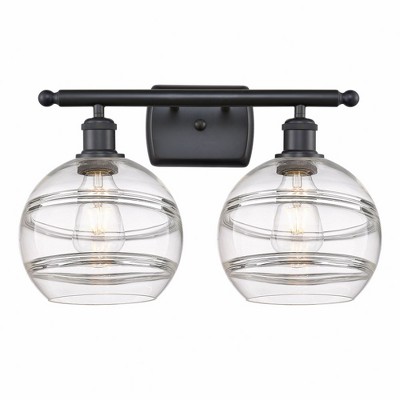Rochester - 2 Light Bath Vanity In Industrial Style-10.88 Inches Tall and 18 Inches Wide