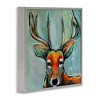Stupell Industries Modern Urban Deer Painting Framed Giclee Art - 2 of 4