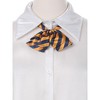 INSPIRE CHIC Women's Double Layers Pretied Bowknot Striped Cute Uniform Ties - 4 of 4