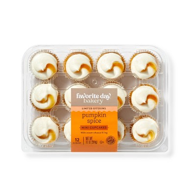 Pumpkin Spice Cupcakes - 12ct - Favorite Day™