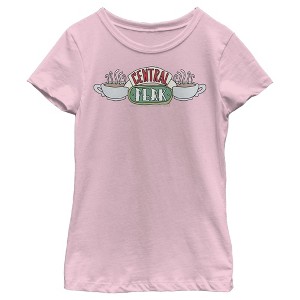 Girl's Friends Classic Central Perk Logo T-Shirt - 1 of 4