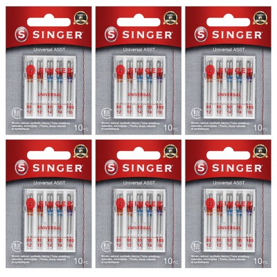 Singer Universal Regular Point Machine Needles-Size 14/90 4/Pkg, 1 count -  Kroger