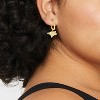 Bijoux Sport by Luv Aj MLB Gold Logo Huggie Earrings - 2 of 3