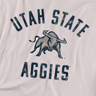 Men's Utah State University Official Utah Aggies Logo T-Shirt