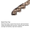 Unique Bargains Metric Cobalt High Speed Steel Machine Spiral Flute Tap and Twist Drill Bit Set - 3 of 4