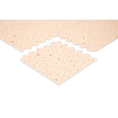 Blogilates Home Interlocking Gym Flooring - Blush_2