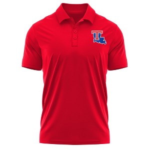 Men's Louisiana Tech University Adult Polo Left Chest Logo - 1 of 4