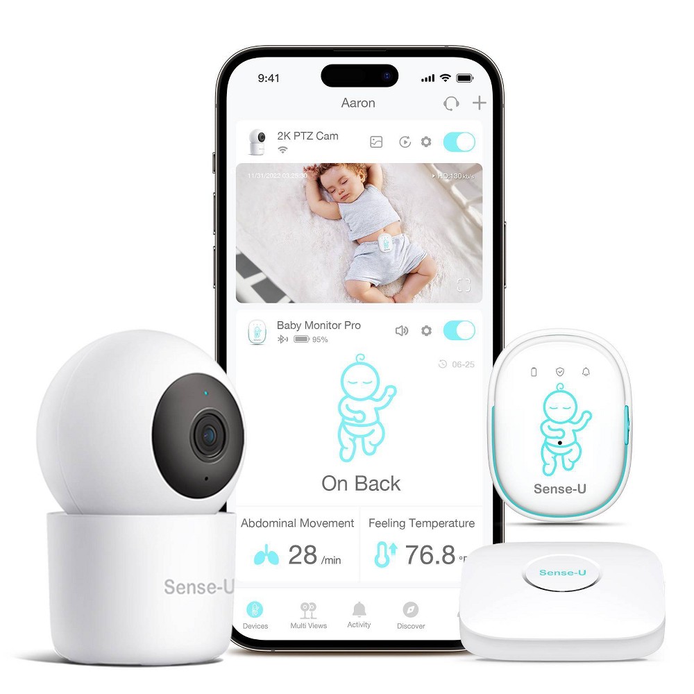 Photos - Baby Monitor Sense-U Pro Baby Movement Monitor - Bundle