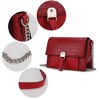 MKF Collection Hope Crocodile Embossed Women’s Shoulder Bag by Mia K - 3 of 4