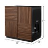unipaws Furniture Style Tall Cat Litter Box Enclosure - 4 of 4