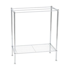 Metro Collection Towel Rack Chrome - Organize It All - 1 of 4