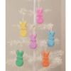 Christmas Furry Friends Dummy Boards Mdf Kitten Puppy Vintage Rl0831 3.0 Inch Peeps Bunny Ornaments Set/6 Candy Decorations Ready To Hang Tree - 3 of 3