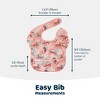 Tiny Twinkle Mess-Proof and Waterproof Baby Food Bib for Boys or Girls, Machine Washable and BPA-Free w/Adjustable Closure - 2 of 3