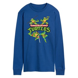 Men's - Teenage Mutant Ninja Turtles - Ninja Turtles Long Sleeve Graphic T-Shirt - 1 of 4