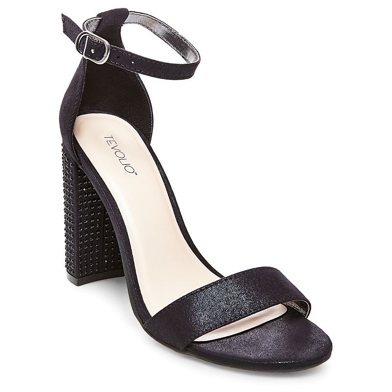 Women's Gigi Quarter Strap Dress Sandals Tevolio&#8482; - Black 8.5, 1 of 7