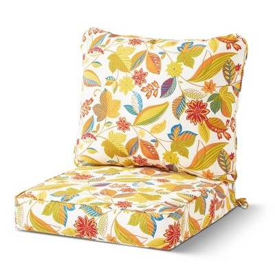 Kensington Garden 2pc Floral Outdoor Chair Back Cushion Set Esprit Uv   GUEST C7eb37c9 0fab 4bc6 Aebd 990fa7550579