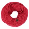 Mio Marino | Women's Cable Knit Infinity Circle Scarf - 2 of 3