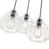 Livex Lighting Everett 3 - Light Pendant in  Shiny Black/Chrome - 4 of 4